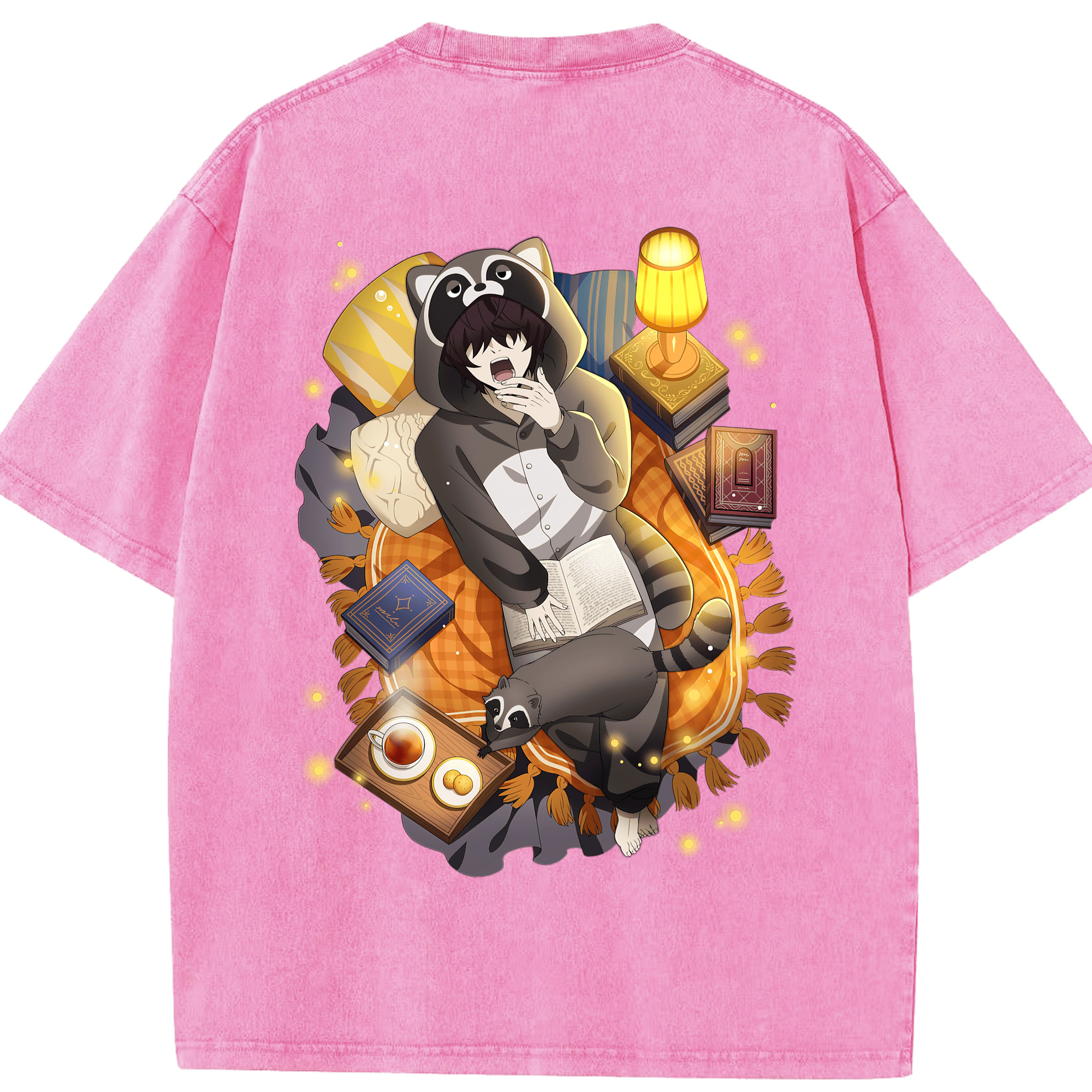 （画像用） 文豪ストレイドッグス Bungo Stray Dogs 綿100% ヴィンテージ風 半袖Tシャツ（背面プリント）